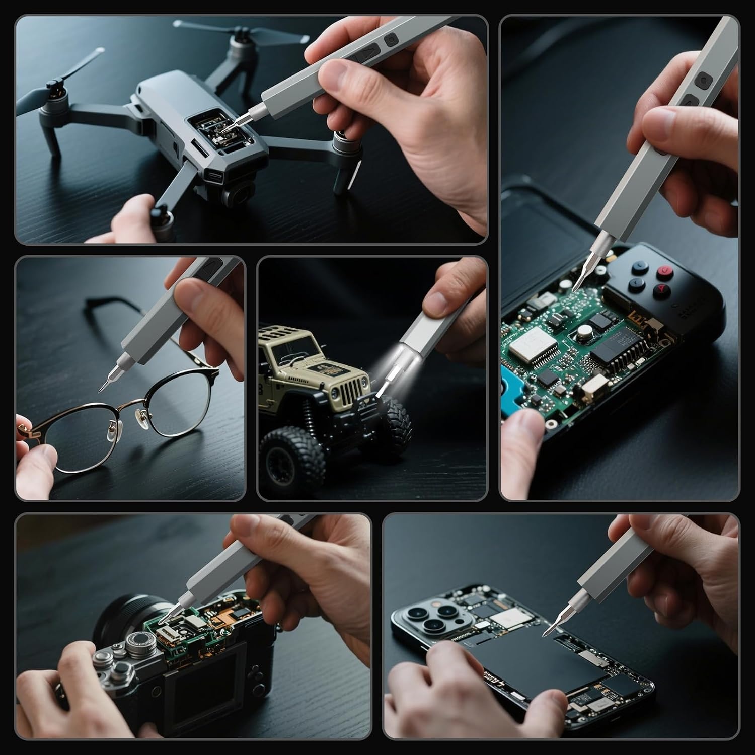 image:imageSTREBITO 144Piece Upgraded Electric ScrewdriverRed