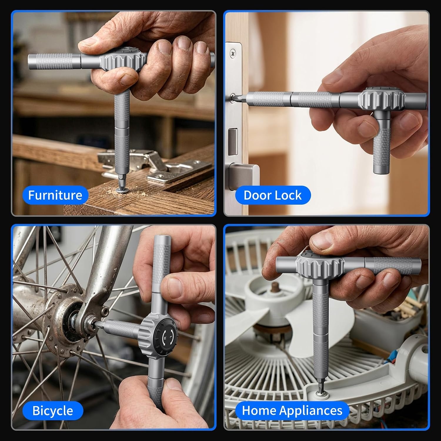 image:imageSTREBITO 71 in 1 THandle Ratchet Screwdriver Set Magnetic Screwdriver SetBlack