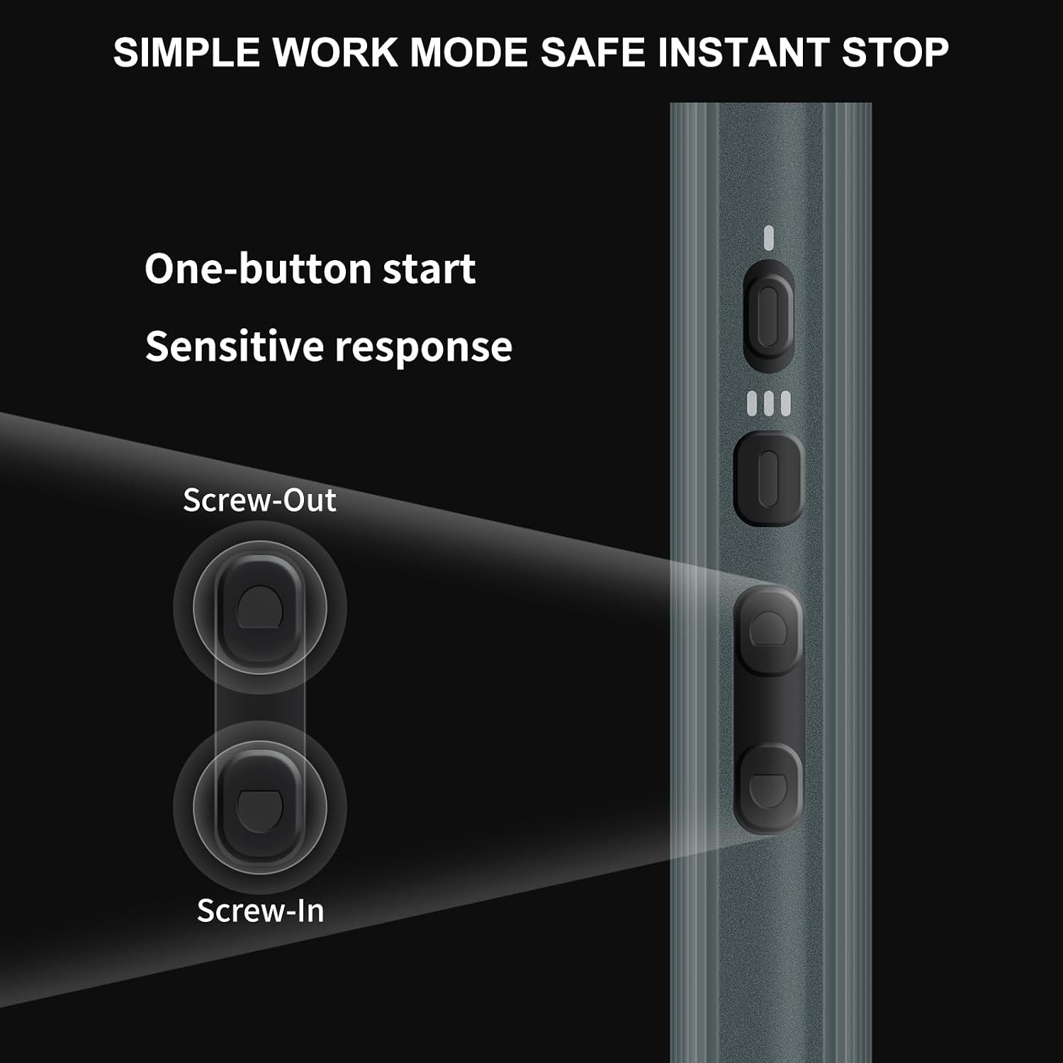 image:imageSTREBITO Mini Electric Screwdriver Set 155 in 1 Small Electric ScrewdriverGrey