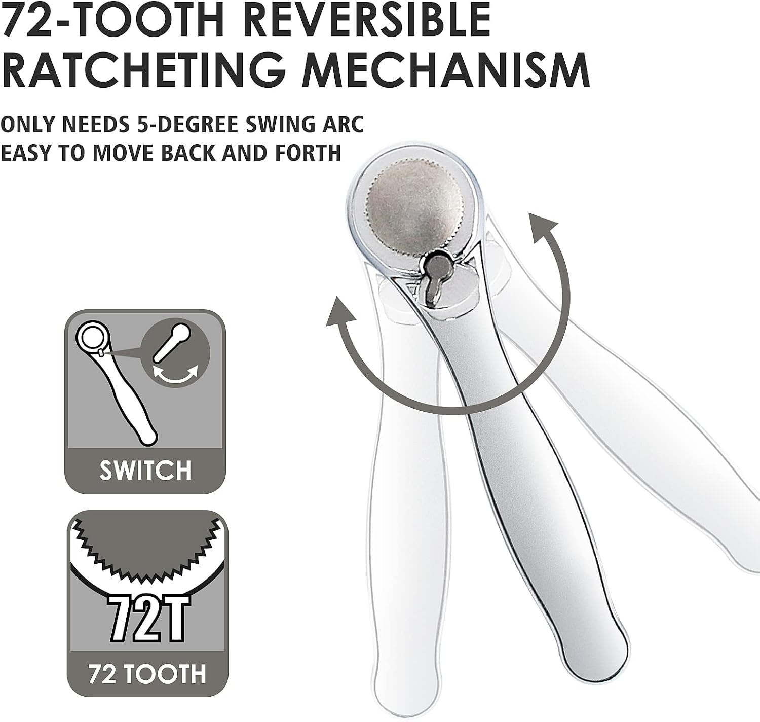 image:imageSTREBITO Right Angle Screwdriver 32Piece 14 Inch Mini Ratchet Set32 in 1
