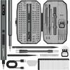 image:imageSTREBITO Mini Electric Screwdriver Set 155 in 1 Small Electric ScrewdriverUpgradedgrey