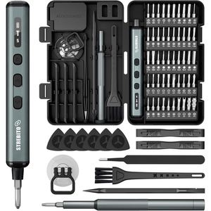 STREBITO Electric Screwdriver Set, 67 in 1 Electric Precision Screwdriver(Upgraded Black)