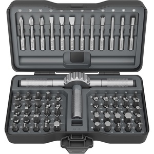 STREBITO Magnetic Screwdriver Set, 67-in-1 Ratcheting Screwdriver Set(Black)